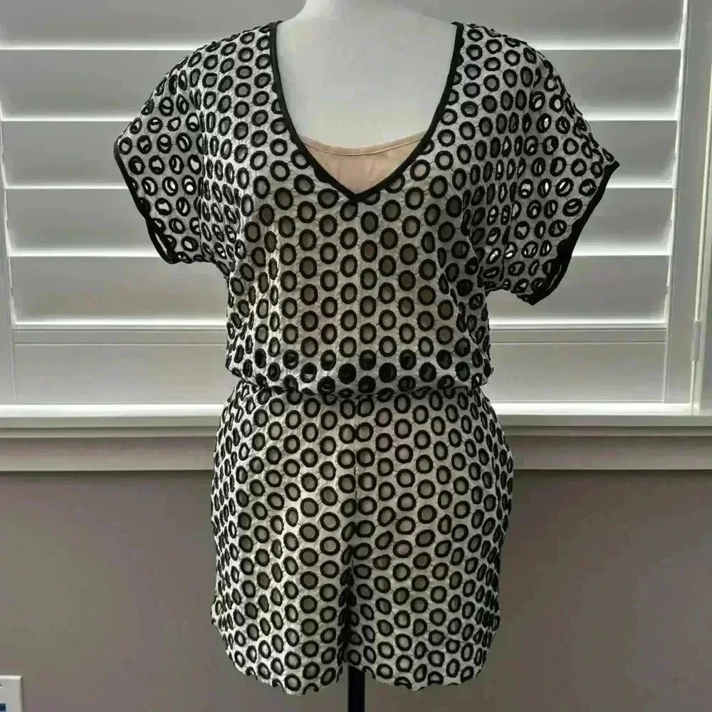 J. Crew Eyelet Romper